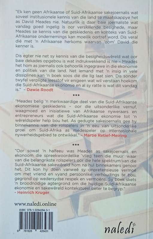 Afrikaner-Kapitalisme: Van Brandarm Tot Stinkryk [Afrikaans] | David Meades