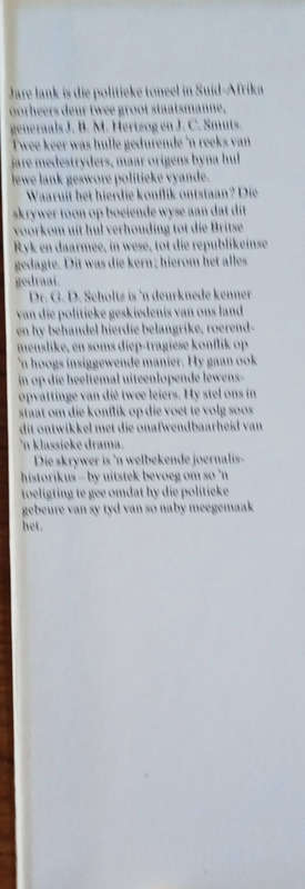Herzog en Smuts en die Britse Ryk [Afrikaans] | Dr. G.D. Scholtz