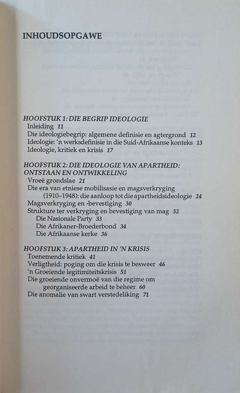 Ideologie in Konflik [Afrikaans] | Ian Liebenberg