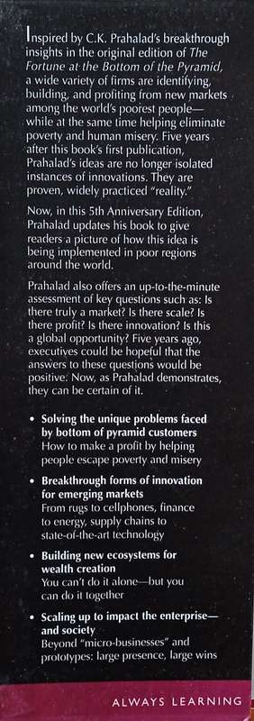 The Fortune at the Bottom of the Pyramid: Eradicating Poverty Through Profits [Includes CD] | C.K...