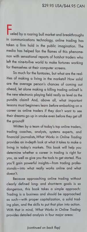 What Works in Online Trading | Mark Etzkorn