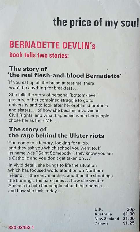 Bernadette Devlin: The Price of My Soul | Bernadette Devlin