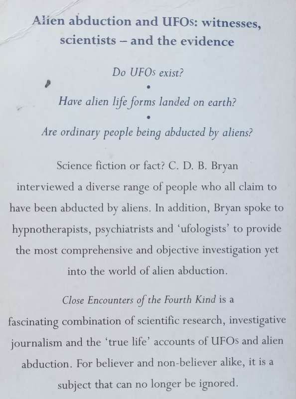 Close Encounters of the Fourth Kind: Alien Abduction and UFO's | C. D. B. Bryan