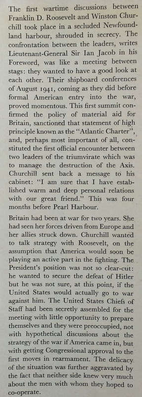 The First Summit: Roosevelt and Churchill at Placentia Bay, 1941 | Theodore A. Wilson