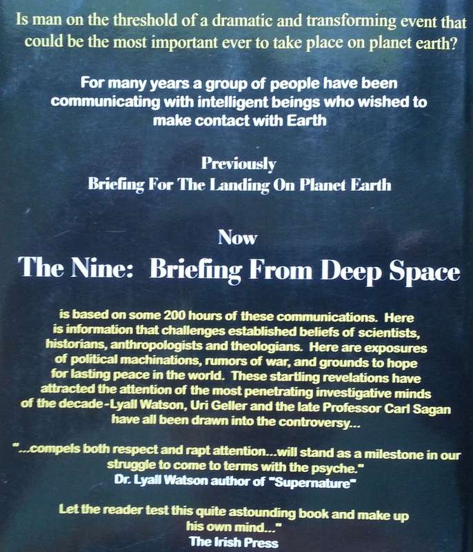 The Nine: Briefing from Deep Space (Inscribed by Phyllis Schlemmer, Who Wrote the Preface) | Stua...