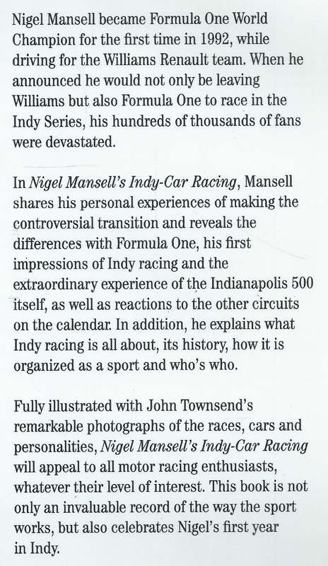 Nigel Mansell's Indy-Car Racing | Nigel Mansell & Jeremy Shaw