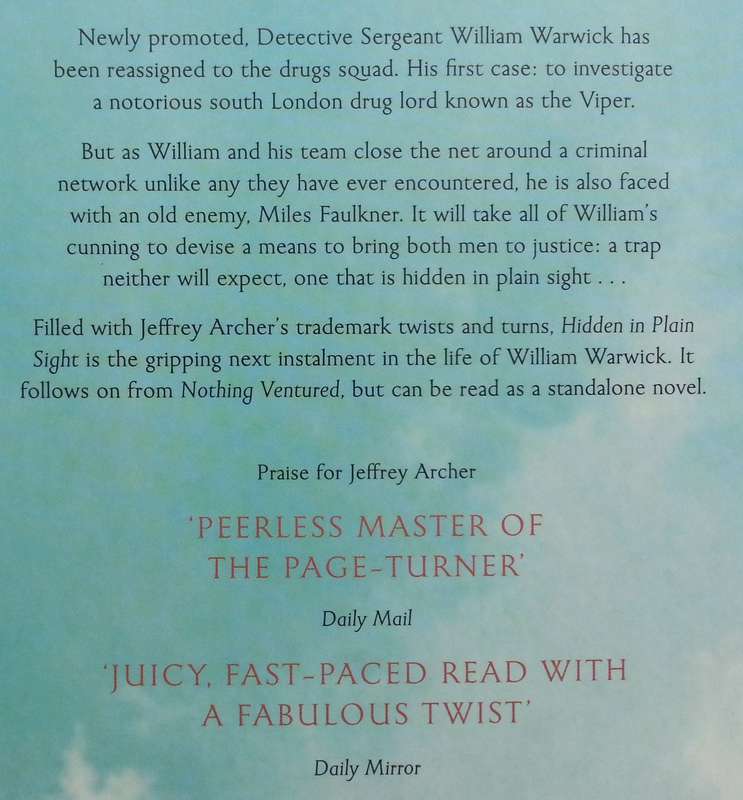 Hidden in Plain Sight | Jeffrey Archer