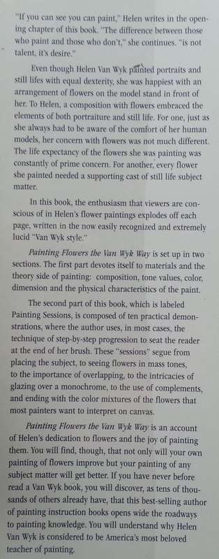 Painting Flowers the van Wyk Way | Helen van Wyk