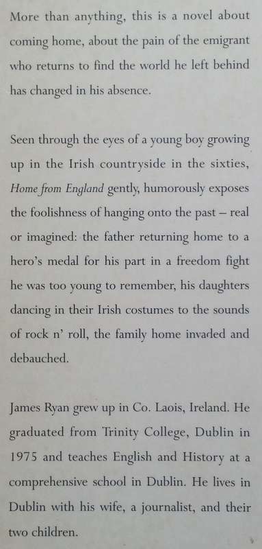 Home From England | James Ryan
