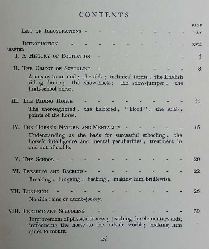 Equitation (Published 1938) | Henry Wynmalen