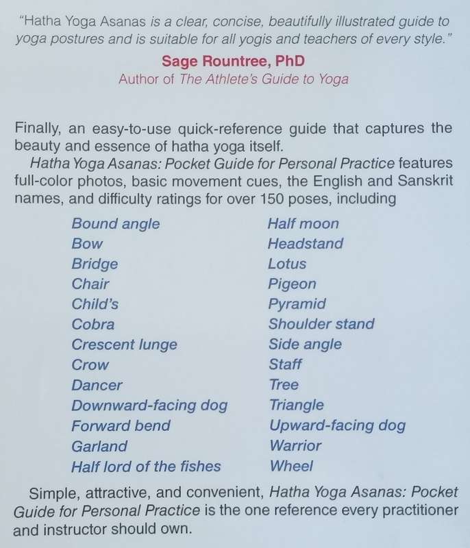 Hatha Yoga Asanas: Pocket Guide for Personal Practice | Daniel DiTuro & Ingrid Yang