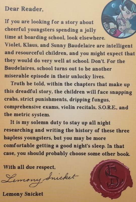 The Austere Academy | Lemony Snicket