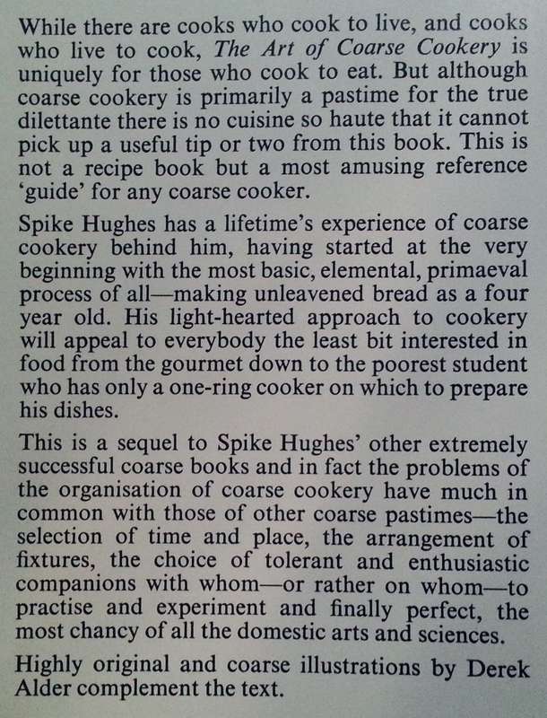 The Art of Coarse Cookery | Spike Hughes