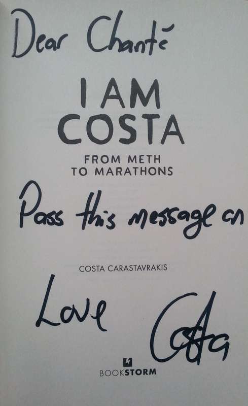 I Am Costa: From Meth to Marathons (Inscribed by Author) | Costa Carastavrakis