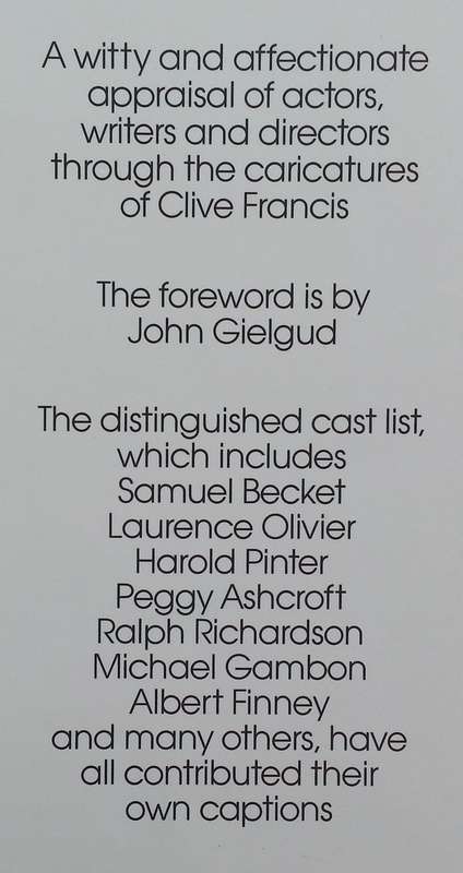Laugh Lines: Theatrical Caricatures | Clive Francis