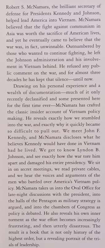 In Retrospect: The Tragedy and Lessons of Vietnam | Robert S. McNamara & Brian VanDeMark