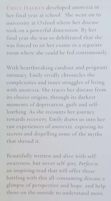 Perfect: Anorexia and Me | Emily Halban