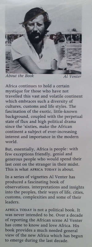 Africa Today (Signed by Author) | Al J. Venter