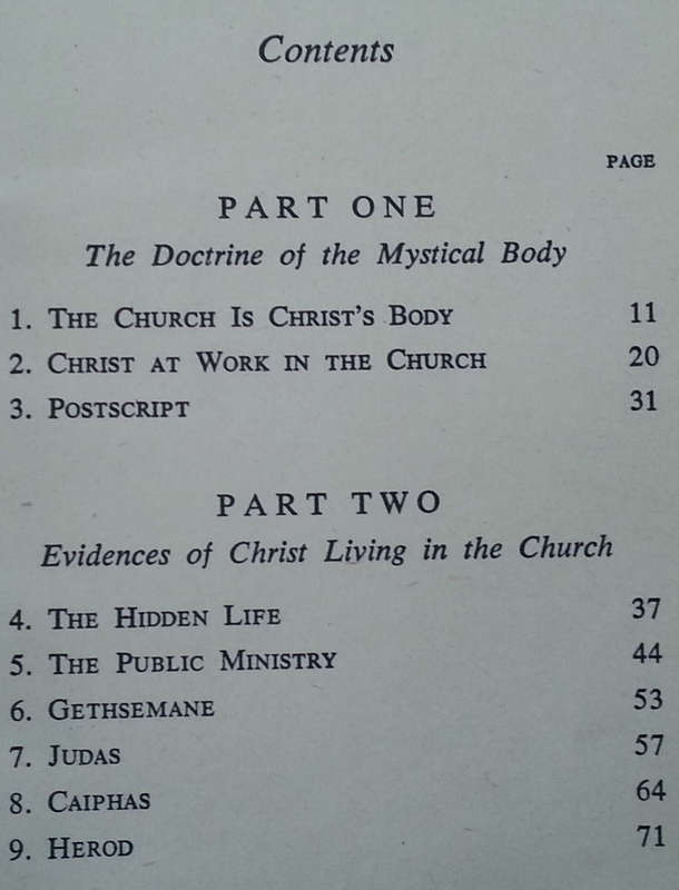 The Mystical Body and Its Head | Robert Hugh Benson