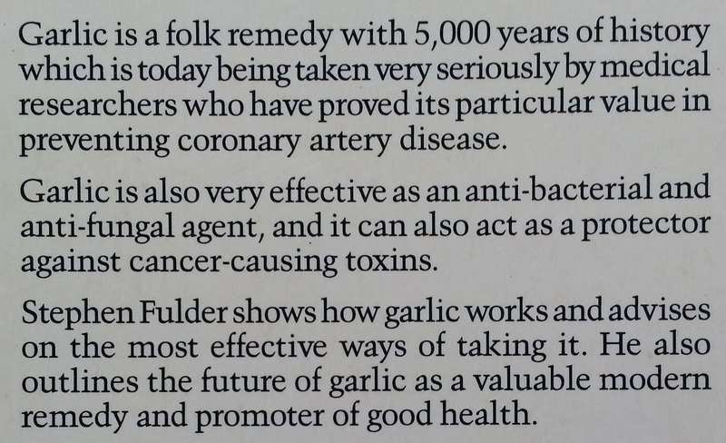 Garlic: The Life-Blood of Good Health | Stephen Fulder