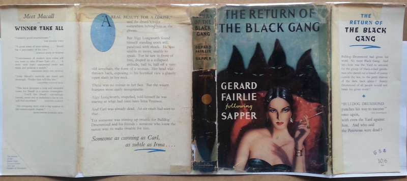 The Return of the Black Gang (First Edition, 1954) | Gerald Fairlie