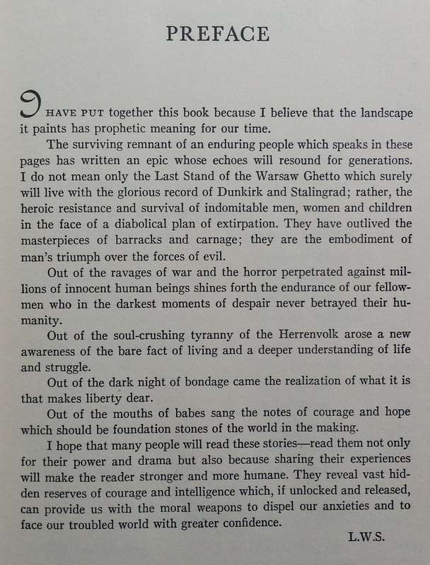 The Root and the Bough: The Epic of an Enduring People | Leo W. Schwartz (Ed.)