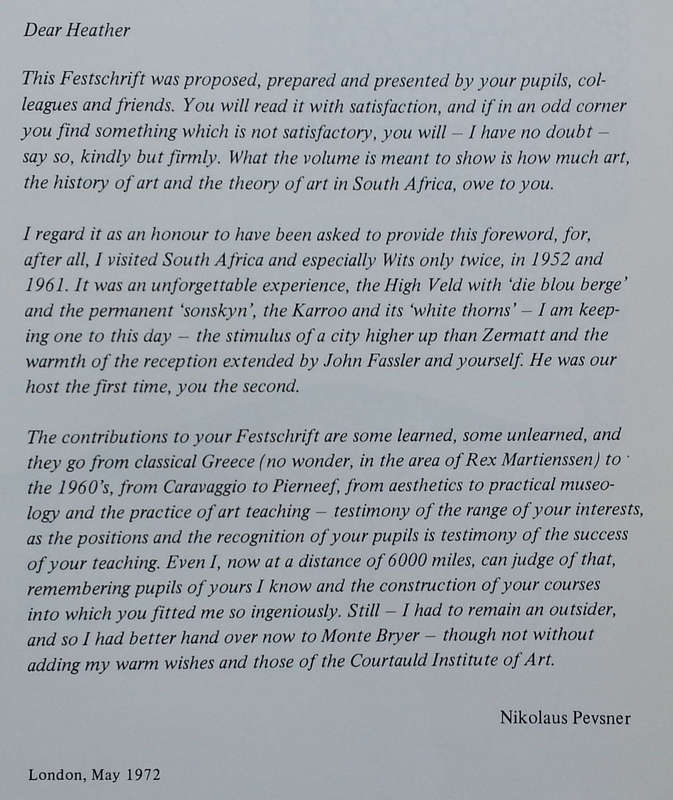 Art and Articles in Honour of Heather Martienssen | Frieda Harmsen (Ed.)