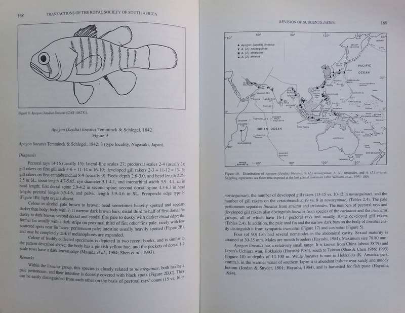 Transactions of the Royal Society of South Africa, Vol. 51, 1996: Special Issue on Ichthyology