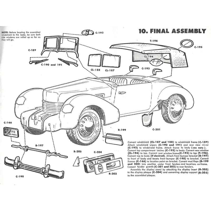 1937 Cord Supercharged 812 Convertible Coupe: Owner's Manual