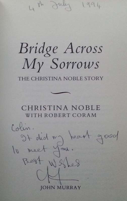 Bridge Across My Sorrows (Inscribed by Author) | Christa Noble