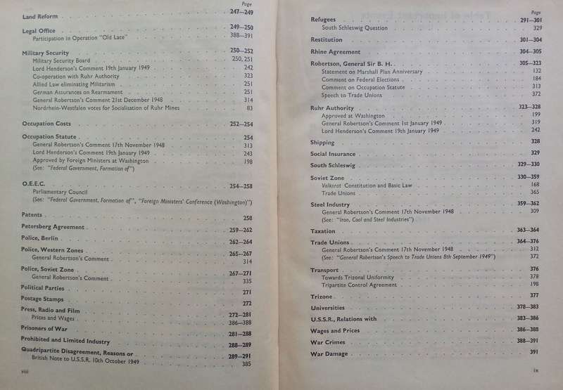 Background Letter (June 1948-December 1949, Vols. 1 & 2, Abridged)