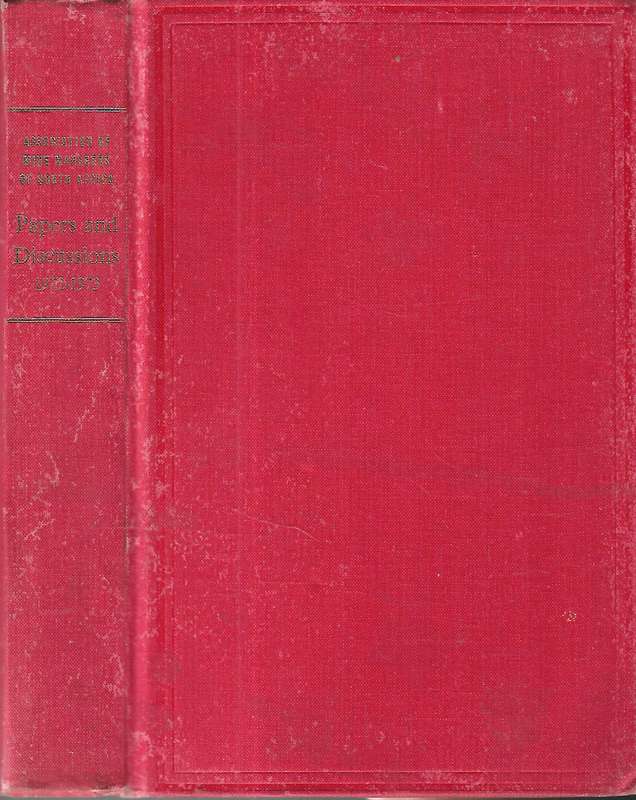 Association of Mine Managers of South Africa: Papers and Discussions (1972-1973)