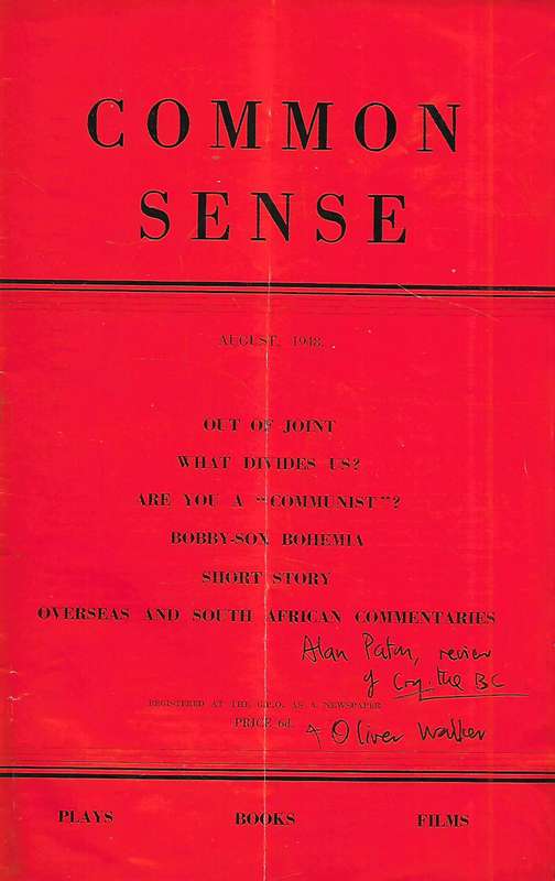 Common Sense (August 1948)