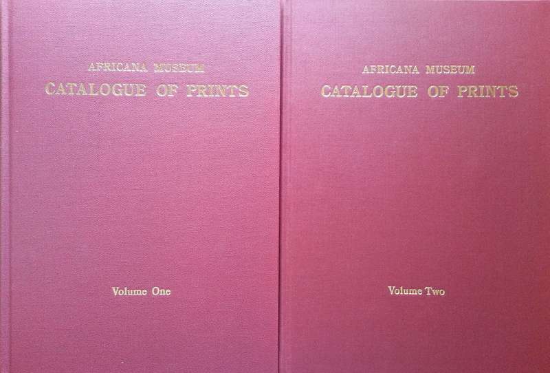 Africana Museum Catalogue of Prints (2 Vols. Complete) | R. F. Kennedy