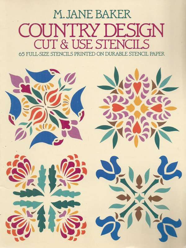 Country Design Cut & Use Stencils | M. Jane Baker
