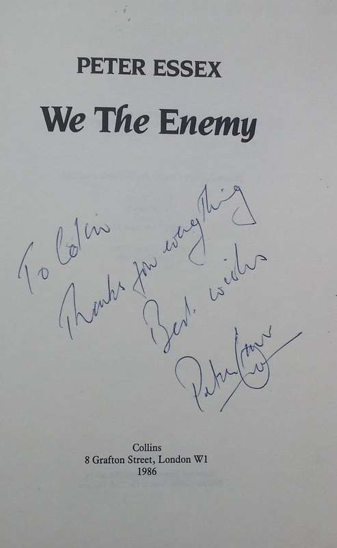 We the Enemy (Inscribed by Author) | Peter Essex