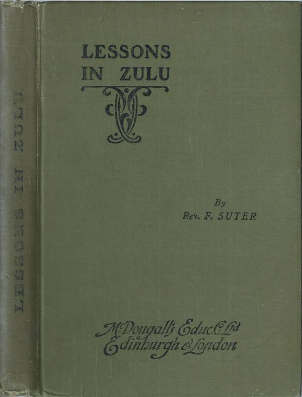 Lessons in Zulu | Rev. F. Sutter