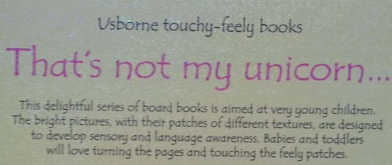 Thats Not My Unicorn (Board Book) | Fiona Watt & Rachel Wells