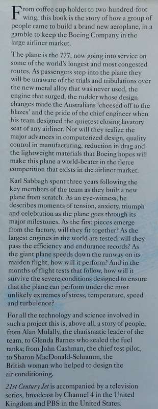 21st Century Jet: The Making of the Boeing 777 | Karl Sabbagh