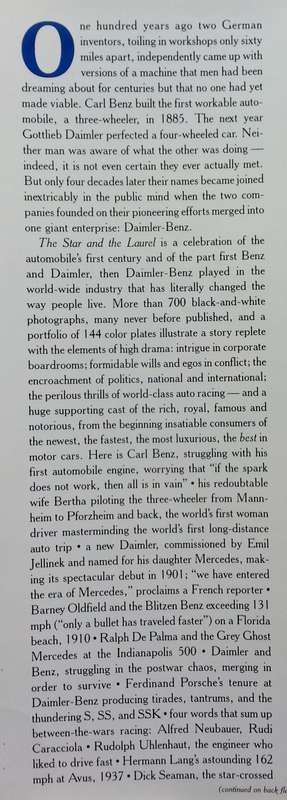 The Star and the Laurel: The Centennial History of Daimler, Mercedes and Benz, 1886-1986 | Beverl...