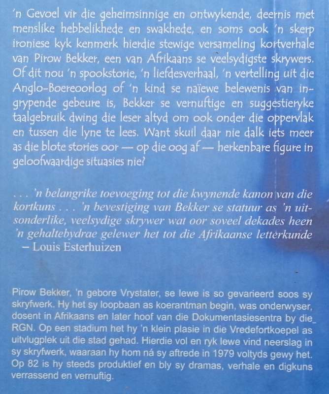 Aan die Deur van die Wis en die Onwis (Afrikaans, Inscribed by Author to Lochner de Kock) | Pirow...