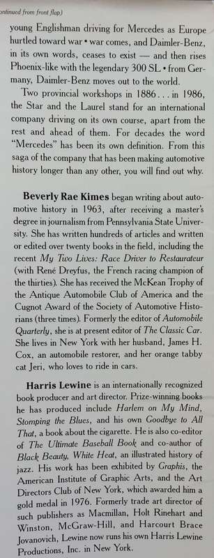 The Star and the Laurel: The Centennial History of Daimler, Mercedes and Benz, 1886-1986 | Beverl...