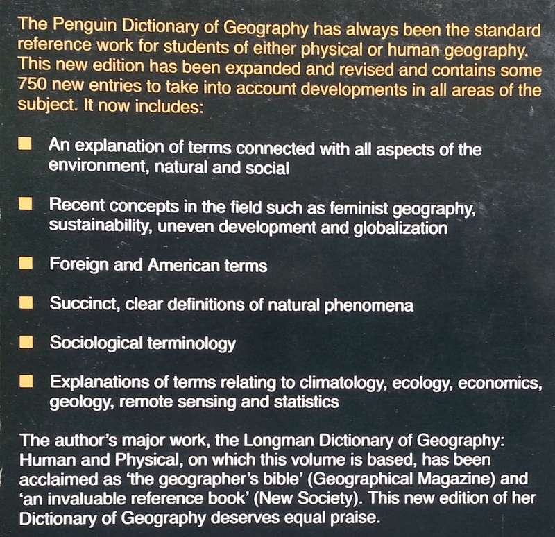 Penguin Dictionary of Geography (2nd Edition) | Audrey N. Clark