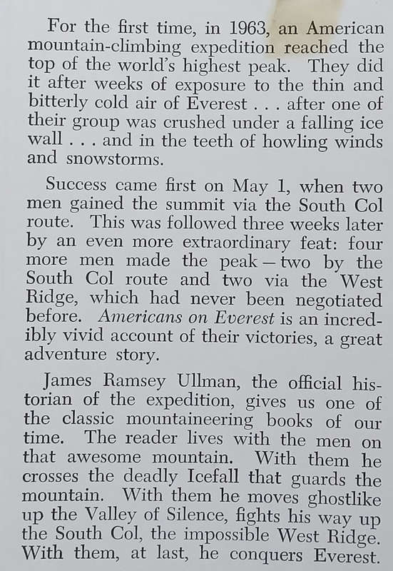 Americans of Everest: The Official Account of the Ascent led by Norman G. Dyhrenfurth | James Ram...
