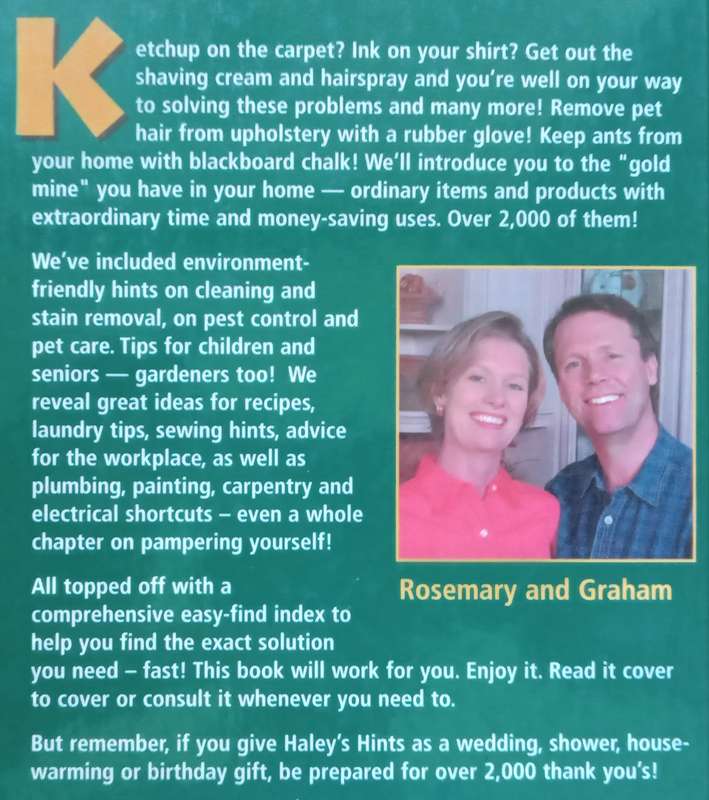 Haleys Hints: A Compilation | Graham & Rosemary Haley