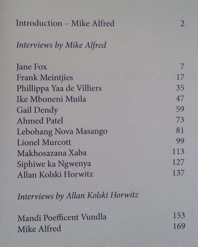 Twelve + One: Interviews with some Jo'burg Poets (Inscribed by Author) | Mike Alfred