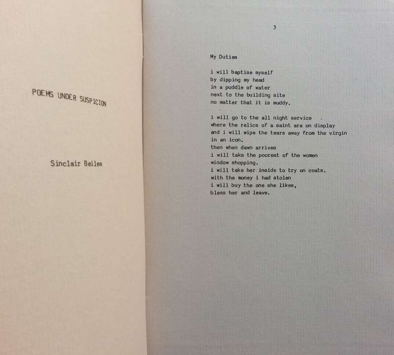 Poems Under Suspicion & Poems on Bits of Paper: A Dual Anthology (Signed by Authors, Inscribed by...