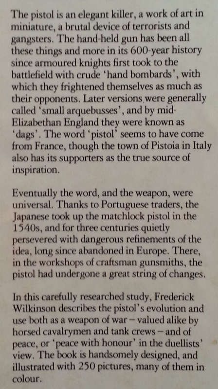 The Illustrated Book of Pistols | Frederick Wilkinson