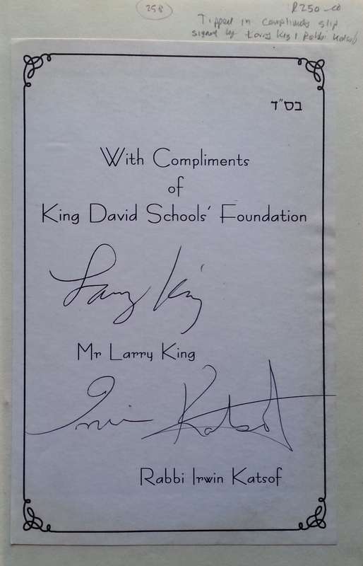 Powerful Prayers (Signed by Authors) | Larry King & Rabbi Irwin Katsof