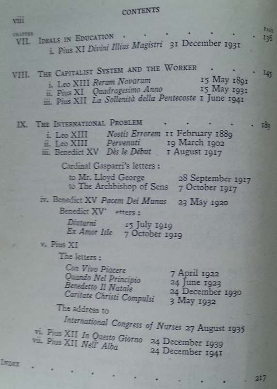 The Popes' New Order: A Systematic Summary of the Social Encyclicals and Addresses, from Leo XIII...